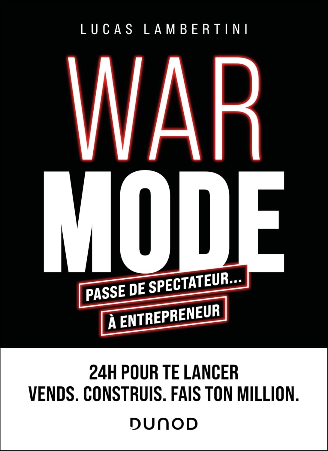 WAR MODE — Lucas Lambertini — Dunod 2026